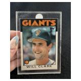 Will Clark Baseball Card