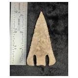 Calf Creek Indian Artifact Arrowhead