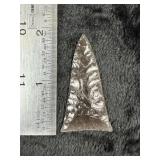 Paleo Point Indian Artifact Arrowhead