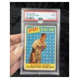 1958 Topps Warren Spahn Baseball Card