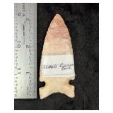 Graham Cave Indian Artifact Arrowhead