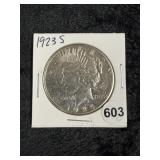 1923 S Peace Silver Dollar Coin
