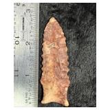 Dalton Indian Artifact Arrowhead