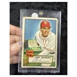 Curt Simmons Baseball Card