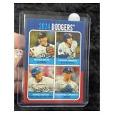 2024 Dodgers Baseball Card