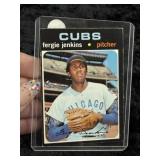 1971 Topps Fergie Jenkins Baseball Card