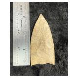 Folsom Indian Artifact Arrowhead