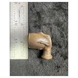 Trade Pipe Indian Artifact Arrowhead