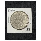 1901 O Morgan Silver Dollar Coin