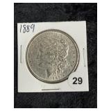 1889 Morgan Silver Dollar Coin
