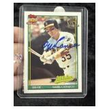 Ozzie Canseco Hand Signed Authentic Autograph