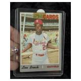 1970 Topps Lou Brock Baseball Card