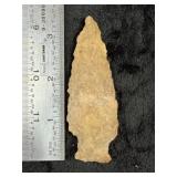 Stemmed Point Indian Artifact Arrowhead