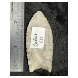Clovis Indian Artifact Arrowhead