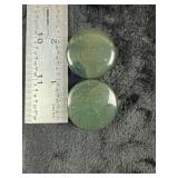 Jade Ear Spools Indian Artifact Arrowhead