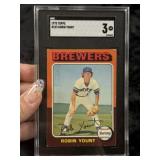 1975 Topps Robin Yount Baseball Card