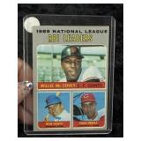 1969 RBI Leaders Baseball Card