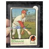 Goose Gossage Hand Signed Authentic Autograph