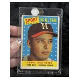 Ed Mathews Baseball Card