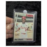 1970 Topps Lou Brock Baseball Card