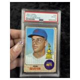 1968 Topps Tom Seaver Baseball Card
