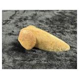 Unusual Popeyed Birdstone Indian Artifact Arrowhea