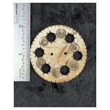 Shell Pendant Indian Artifact Arrowhead