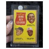 1961 Home Run Leaders Baseball Card