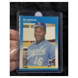 1987 Fleer Bo Jackson Baseball Card