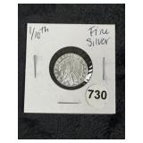 1/10th Fine Silver Coin