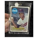 1969 Topps Rod Carew Baseball Card