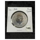 1oz .999 Fine Silver Coin
