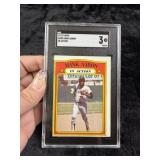 1972 Topps Hank Aaron Baseball Card