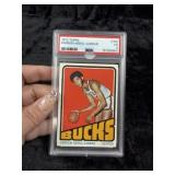 1972 Topps Kareem Abdul-Jabbar Basketball Card