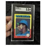 1975 Topps Hank Aaron Baseball Card