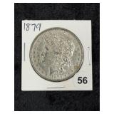 1879 Morgan Silver Dollar Coin
