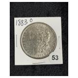 1883 O Morgan Silver Dollar Coin