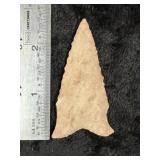 Dalton Indian Artifact Arrowhead