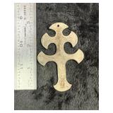 Hudson Bay Style Cross Pendant