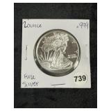 2 Ounce Fine Silver Coin