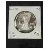 2 Ounce Fine Silver Coin