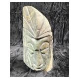 Pre-Columbian Stone Face Effigy Indian Artifact Ar