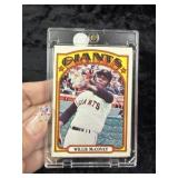 1972 Topps Willie McCovey Baseball Card