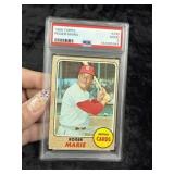 1968 Topps Roger Maris Baseball Card