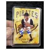 Vern Law Hand Signed Authentic Autograph