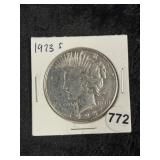 1923 S Peace Silver Dollar Coin