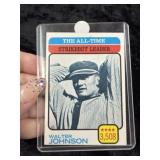 Walter Johnson Baseball Card