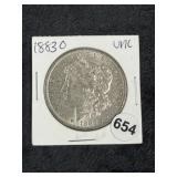 1883 O UNC Morgan Silver Dollar Coin
