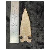 Texas Point Indian Artifact Arrowhead