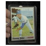 1970 Topps Tommy John Baseball Card